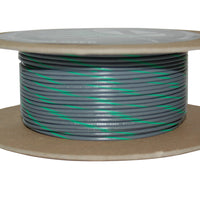 Namz Custom Cycle #18-gauge White/blue Stripe 100’ Spool Of Primary Wire - Yellow/Black - Watercraft Collection