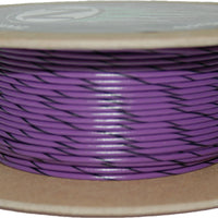Namz Custom Cycle #18-gauge White/blue Stripe 100’ Spool Of Primary Wire - Yellow/Black - Watercraft Collection