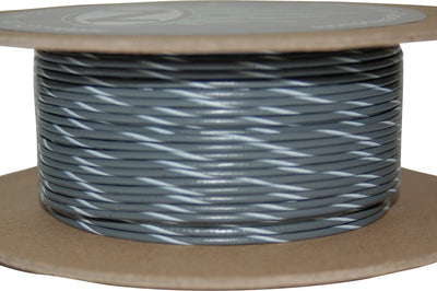 Namz Custom Cycle #18-gauge White/blue Stripe 100’ Spool Of Primary Wire - Watercraft Collection