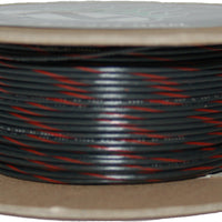 Namz Custom Cycle #18-gauge White/blue Stripe 100’ Spool Of Primary Wire - Yellow/Black - Watercraft Collection
