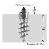 Igrip 18mm Standard Screw Studs Qty 1000 - Snowmobile Collection