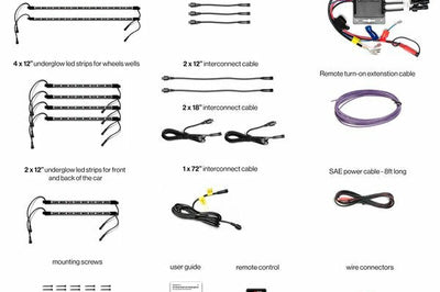 Ecoxgear 2/4 Seater Ledkit W/controller
