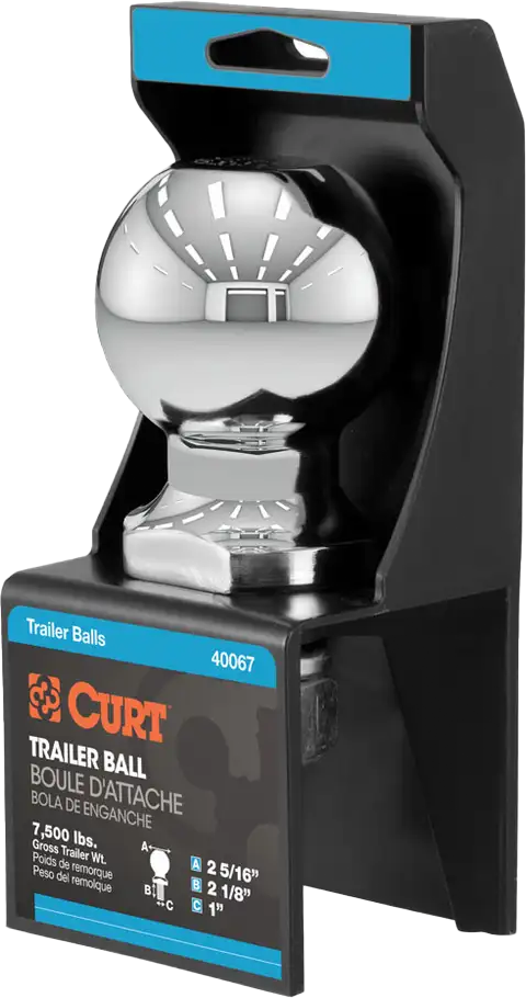 Curt 2 5/16 X 1 1/8 Hitch Ball - Watercraft Collection