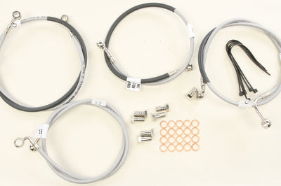 Galfer 2 Line Front Brakeline Kit - Street Collection