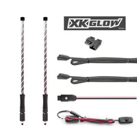 Xk Glow 2 Pc 32’’ Whip With Dual Mode Dash Controller - Atv Performance Products
