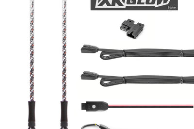 Xk Glow 2 Pc 32’’ Whip With Xkchrome Controller - Atv Performance Products