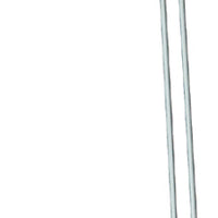 Safety 2 Piece Fiber Pole - Side Mount Flag - Snowmobile Collection