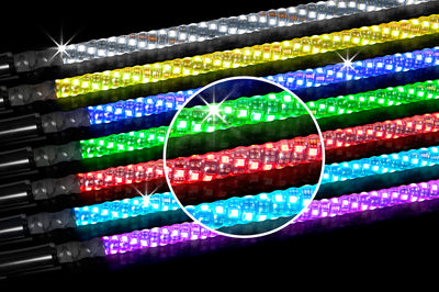 Boss Audio 2’ Rgb Led Whip Flag - Atv Performance Products