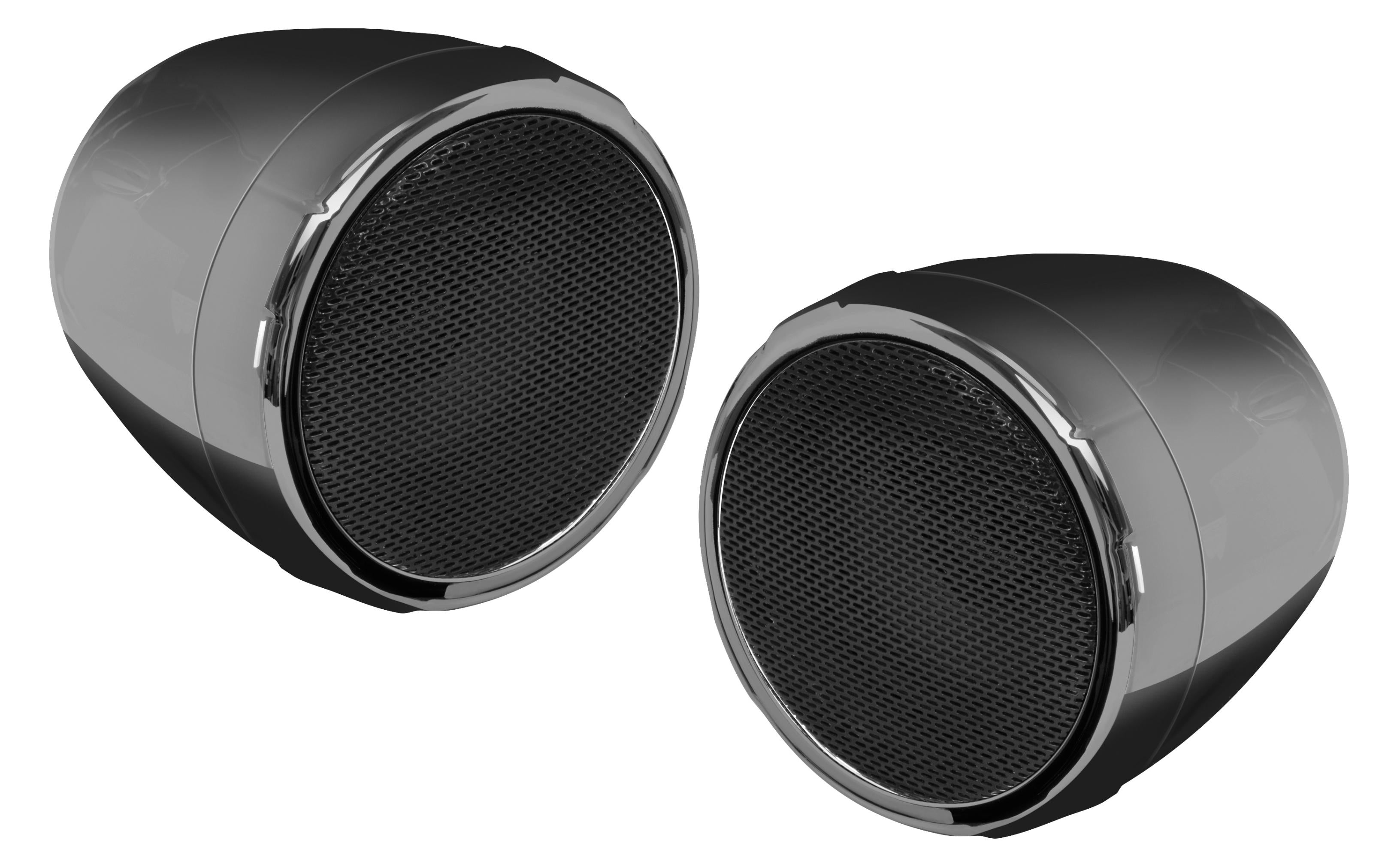 Boss Audio 2 Speaker Bt Amplified Kit 3’’ Speakers Black Chrome - Atv Performance Products