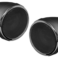 Boss Audio 2 Speaker Bt Amplified Kit 3’’ Speakers Black Chrome - Atv Performance Products