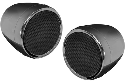 Boss Audio 2 Speaker Bt Amplified Kit 3’’ Speakers Black Chrome - Atv Performance Products