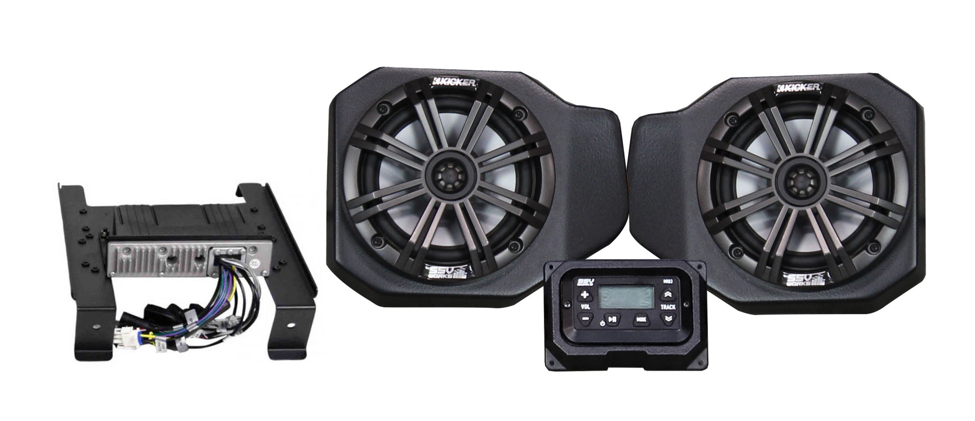 Ssv Works 2 Speaker Kit Plug N Play - Atv Performance Products