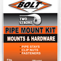 Bolt 2-stroke Pipe Mount - Tires & Wheels