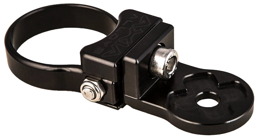 Axia 2 Way Radio Ant Mount Silver - Black - Atv Performance Products