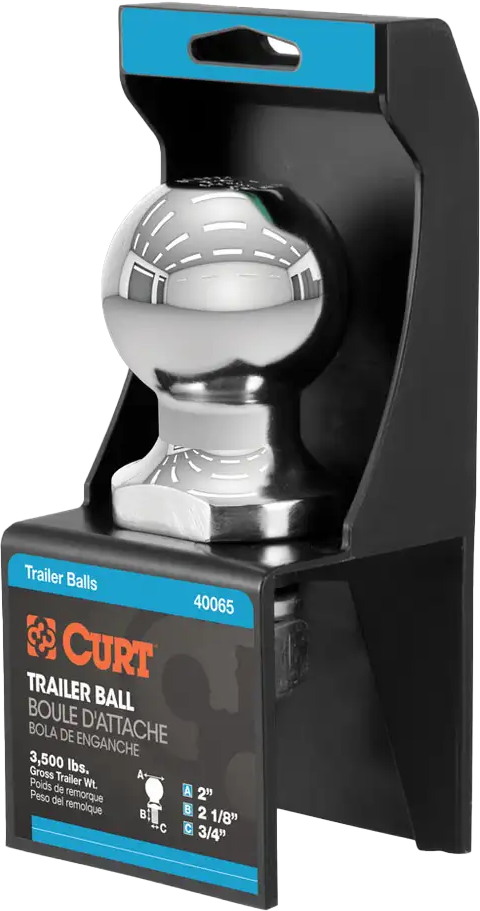 Curt 2 X 3/4 1/8 Hitch Ball - Watercraft Collection