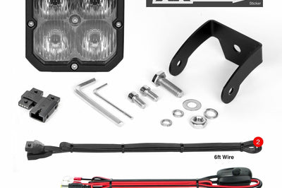 Xk Glow 20w Rgb Pod Lights Driving Beam - Offroad Collection