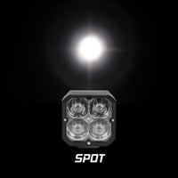 Xk Glow 20w Rgb Pod Lights Spot Beam Pr - Offroad Collection
