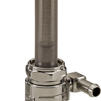 Golan 22mm Petcock Backward Chrome 5/16 Hose - Harddrive Products