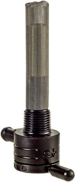 Golan 22mm Petcock Straight Black 5/16 Hose - Harddrive Products