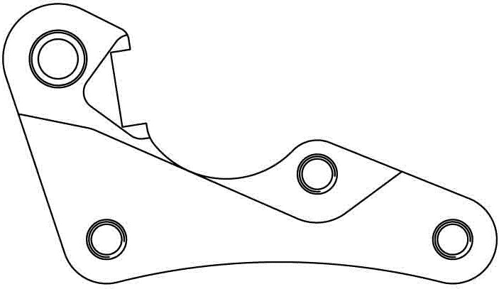 Galfer 280 Tsunami Bracket Only - Offroad Collection