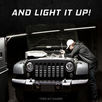 Xk Glow 2ft Nite Stix Foldable Overhead Light System - Tires & Wheels