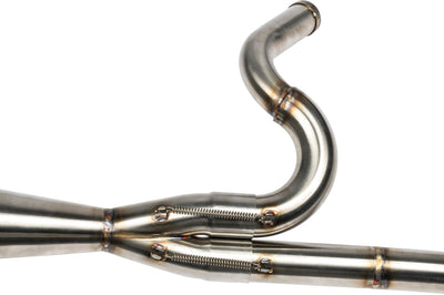 Sawicki 2in1 Twin Cam Flt Shorty Brushed Ss - Harddrive Products