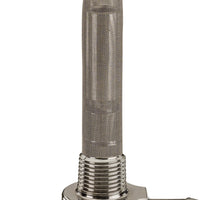 Golan 3/8 Npt Petcock Straight Chrome 5/16 Hose - Harddrive Products