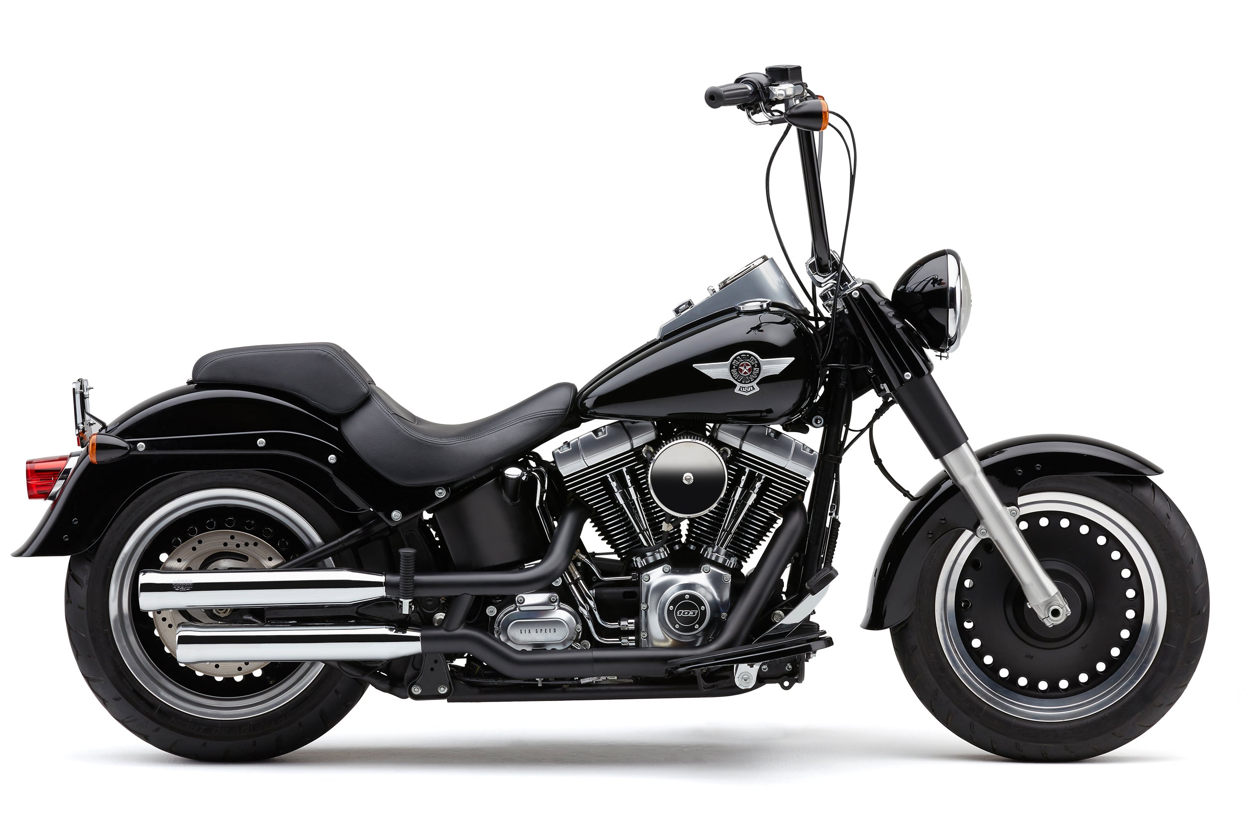 COBRA 3’’ Nh Series Slip Ons Chrome Fat Boy/Dce 07 17