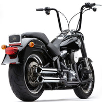 COBRA 3’’ Nh Series Slip Ons Chrome Fat Boy/Dce 07 17
