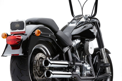 COBRA 3’’ Nh Series Slip Ons Chrome Fat Boy/Dce 07 17