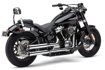 COBRA 3’’ Nh Series Slip Ons Chrome Softail 18 22