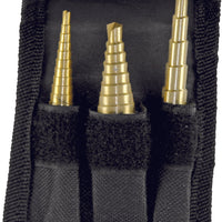 Performance Tool 3 Pc Step Drill Set - Watercraft Collection