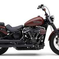 COBRA 3’’ Rpt Slip Ons Black Softail 18 22