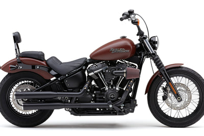 COBRA 3’’ Rpt Slip Ons Black Softail 18 22