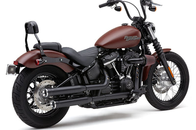 COBRA 3’’ Rpt Slip Ons Black Softail 18 22
