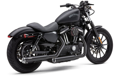 COBRA 3’’ Rpt Slip Ons Black Sportster 14 22