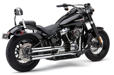 COBRA 3’’ Rpt Slip Ons Chrome Softail 18 22
