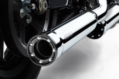 COBRA 3’’ Rpt Slip Ons Chrome Sportster 14 22