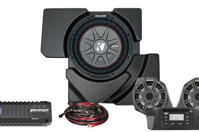 Ssv Works 3 Speaker Plug And Play Kit Kicker - Atv Performance Products