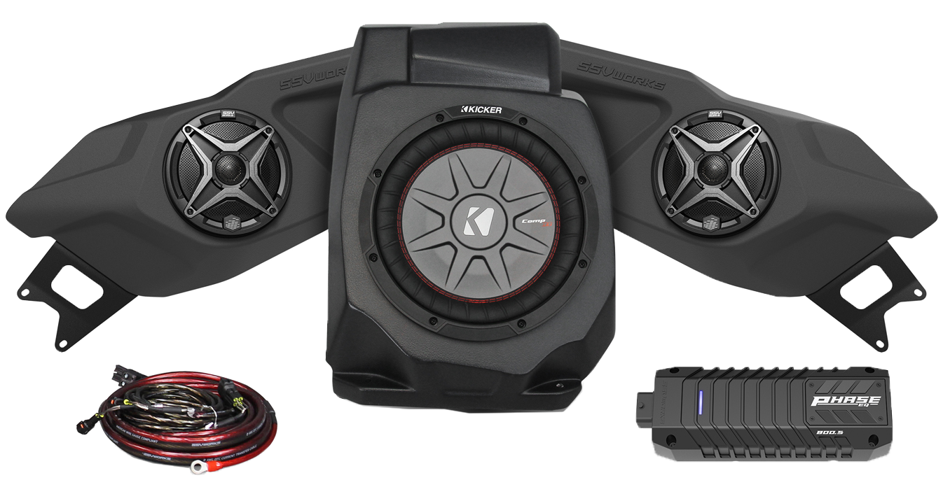 Ssv Works 3 Speaker Plug And Play Kit Ride Command
