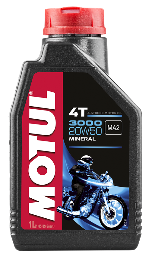 Motul 3000 Petroleum Oil 20w50 1 Lt - Harddrive Products