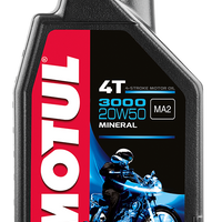 Motul 3000 Petroleum Oil 20w50 1 Lt - Harddrive Products
