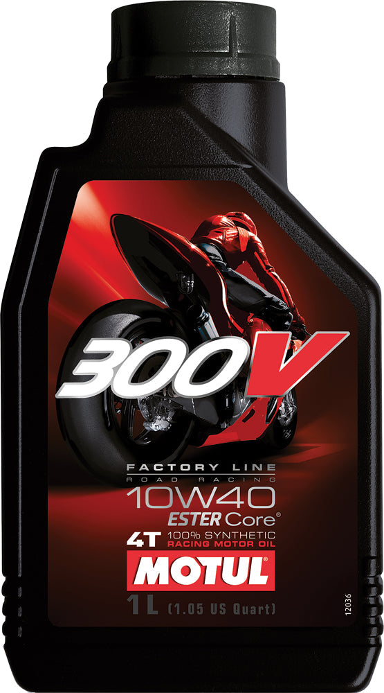 Motul 300v 4t Competition Synthetic Oil 10w40 Liter - Harddrive Products