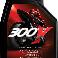 Motul 300v 4t Competition Synthetic Oil 10w40 Liter - Harddrive Products