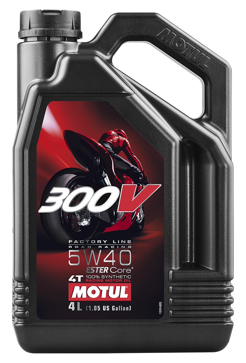 Motul 300v 4t Competition Synthetic Oil 5w40 4-liter - Harddrive Products