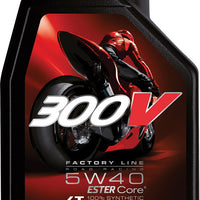 Motul 300v 4t Competition Synthetic Oil 5w40 Liter - Harddrive Products