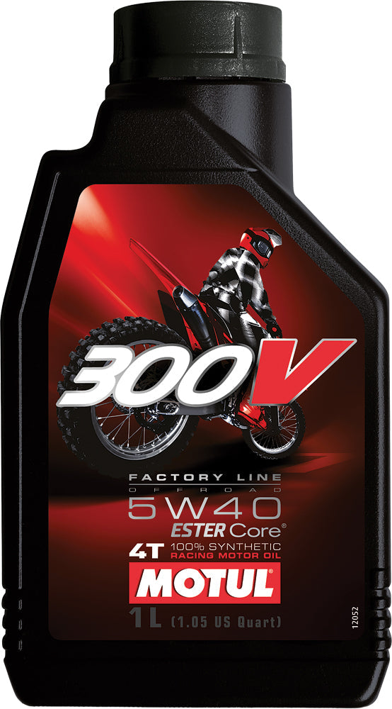 Motul 300v Offroad 4t Competition Synthetic Oil 5w40 Liter - Tires & Wheels