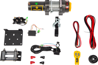 Open Trail 3500lb Winch Steel Wire - Atv Performance Products