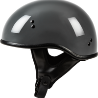 Highway 21.357 Solid Half Helmet Grey Xs - Black / 2X-Large - Harddrive Products