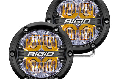 Rigid 360-series 4’’ Drive Amber Back Light - Street Collection